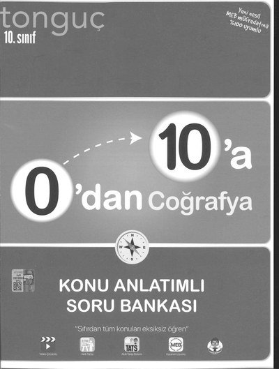 0'DAN 10'A COĞRAFYA KONU ANLATIMLI SORU BANKASI
