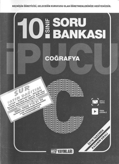SORU BANKASI COĞRAFYA Panda Fotokopi & Baskı Merkezi