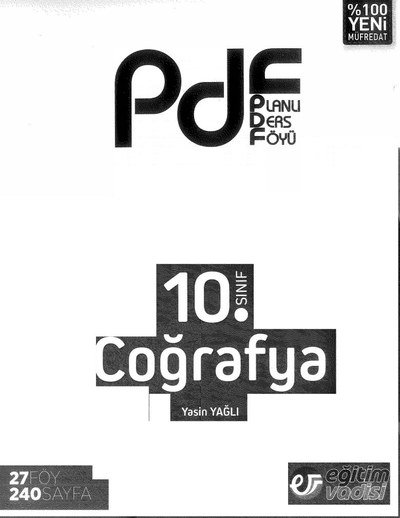 COĞRAFYA PLANLI DERS FÖYÜ