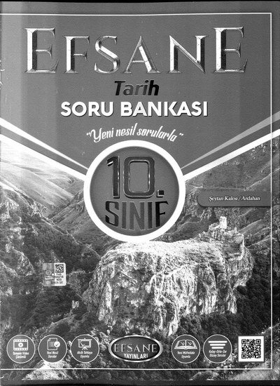 EFSANE TARİH SORU BANKASI Panda Fotokopi & Baskı Merkezi
