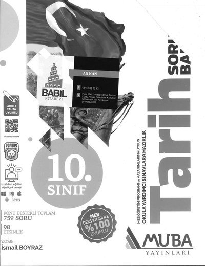 TARİH SORU BANKASI Panda Fotokopi & Baskı Merkezi