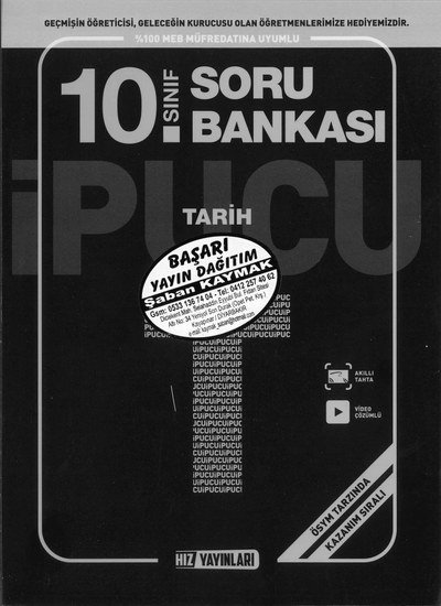 SORU BANKASI TARİH Panda Fotokopi & Baskı Merkezi