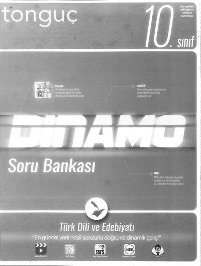 DİNAMO SORU BANKASI TÜRK DİLİ VE EDEBİYATI