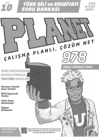 TÜRK DİLİ VE EDEBİYATI SORU BANKASI PLANET ÇALIŞMA PLANLI ÇÖZÜM NET Panda Fotokopi & Baskı Merkezi