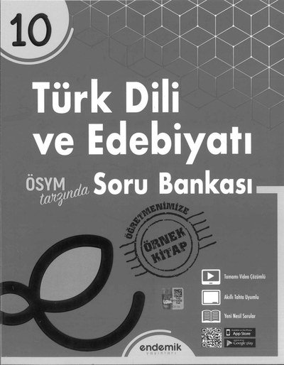 TÜRK DİLİ VE EDEBİYATI SORU BANKASI Panda Fotokopi & Baskı Merkezi