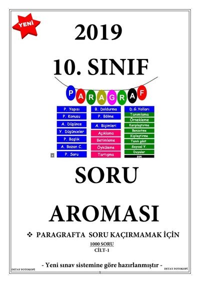 PARAGRAF SORU BANKASI 750 SORU Panda Fotokopi & Baskı Merkezi
