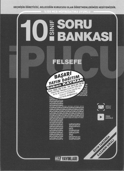 SORU BANKASI FELSEFE Panda Fotokopi & Baskı Merkezi