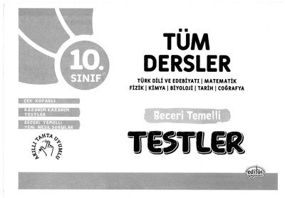 TÜM DERSLER BECERİ TEMELLİ TESTLER Panda Fotokopi & Baskı Merkezi