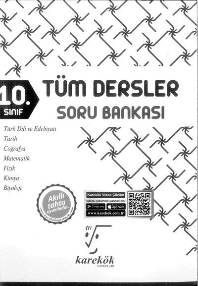 TÜM DERSLER SORU BANKASI Panda Fotokopi & Baskı Merkezi