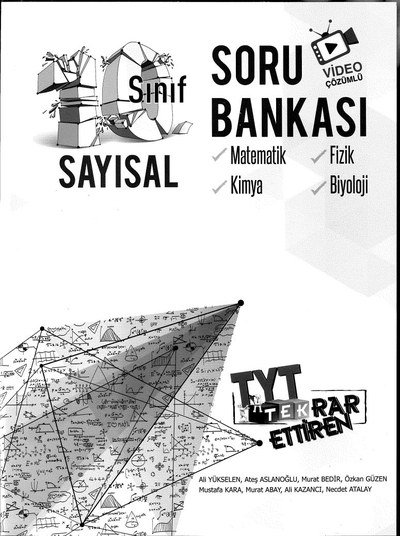 SAYISAL SORU BANKASI TYT TEKRAR ETTİREN VİDEO ÇÖZÜMLÜ