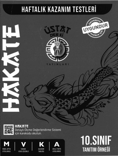 HAFTALIK KAZANIM TESTLERİ HAKATE MVKA Panda Fotokopi & Baskı Merkezi