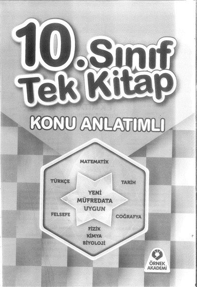 TEK KİTAP KONU ANLATIMLI YENİ MÜFREDATA UYGUN Panda Fotokopi & Baskı Merkezi