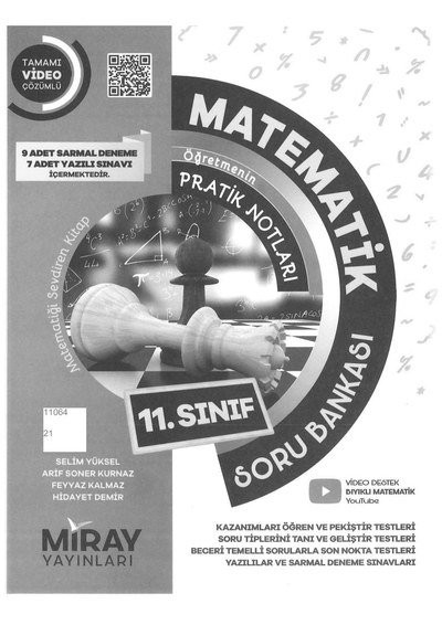 MATEMATİK ÖĞRETMENİN PRATİK NOTLARI SORU BANKASI Panda Fotokopi & Baskı Merkezi