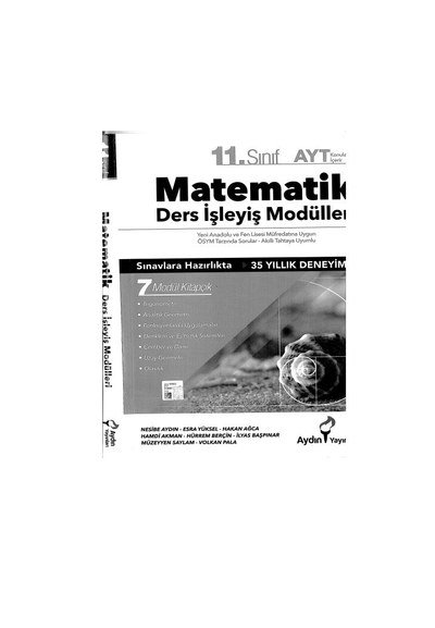 MATEMATİK DERS İŞLEYİŞ MODÜLLERİ Panda Fotokopi & Baskı Merkezi