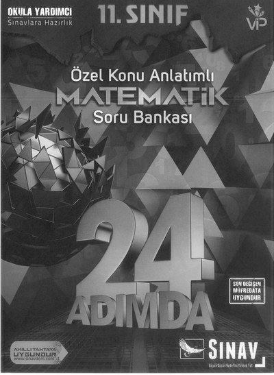 ÖZEL KONU ANLATIMLI MATEMATİK SORU BANKASI 24 ADIMDA Panda Fotokopi & Baskı Merkezi