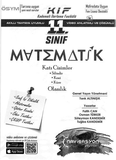 MATEMATİK KATI CİSİMLER OLASILIK