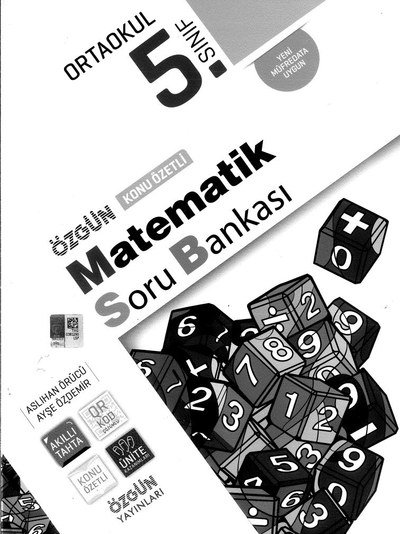 KONU ÖZETLİ MATEMATİK SORU BANKASI Panda Fotokopi & Baskı Merkezi