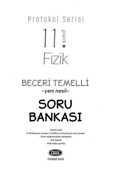 FİZİK BECERİ TEMELLİ YENİ NESİL SORU BANKASI Panda Fotokopi & Baskı Merkezi