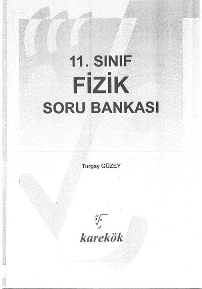 FİZİK SORU BANKASI Panda Fotokopi & Baskı Merkezi