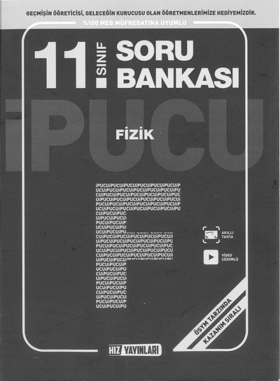 FİZİK SORU BANKASI FİZİK