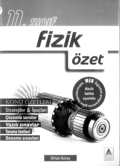 FİZİK ÖZET KONU ÖZETLERİ ÇÖZÜMLÜ SORULAR