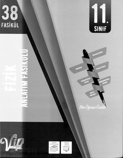 FİZİK ANLATIM FASİKÜLÜ 38 FASİKÜL Panda Fotokopi & Baskı Merkezi