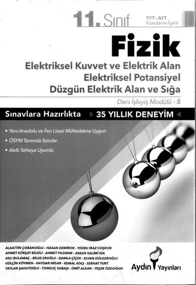 FİZİK ELEKTRİKSEL KUVVET VE ELEKTRİK ALAN ELEKTRİKSEL POTANSİYEL DÜZGÜN ELEKTRİK ALAN VE SIĞA Panda Fotokopi & Baskı Merkezi