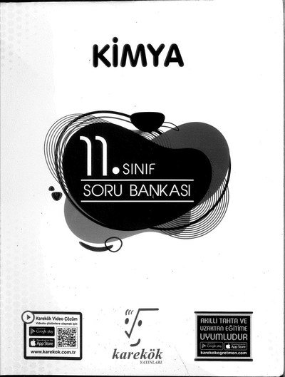 KİMYA SORU BANKASI Panda Fotokopi & Baskı Merkezi