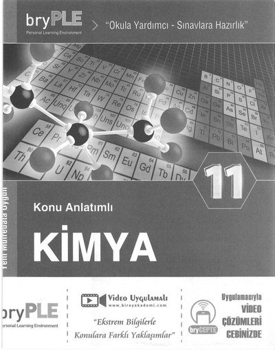 KİMYA KONU ANLATIMLI OKULA YARDIMCI SINAVLARA HAZIRLIK Panda Fotokopi & Baskı Merkezi