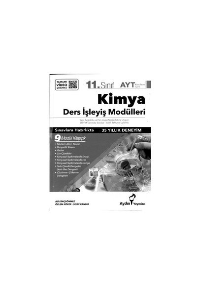 KİMYA DERS İŞLEYİŞ MODÜLLERİ