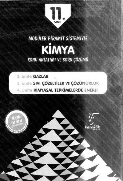 KİMYA KONU ANLATIMI VE SORU ÇÖZÜMÜ