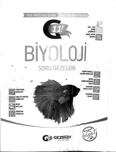 BİYOLOJİ SORU GEZEGENİ Panda Fotokopi & Baskı Merkezi