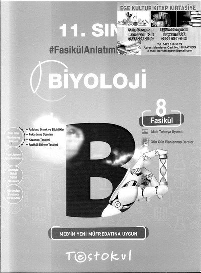 BİYOLOJİ FASİKÜL ANLATIM KİTABI Panda Fotokopi & Baskı Merkezi