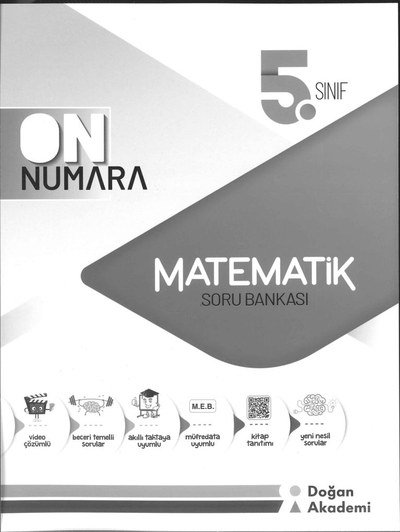 ON NUMARA MATEMATİK SORU BANKASI Panda Fotokopi & Baskı Merkezi