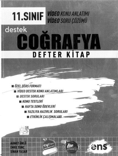 COĞRAFYA DEFTER KİTAP Panda Fotokopi & Baskı Merkezi
