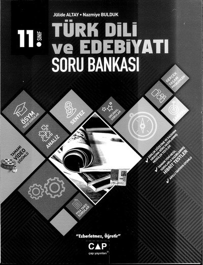 TÜRK DİLİ VE EDEBİYATI SORU BANKASI Panda Fotokopi & Baskı Merkezi