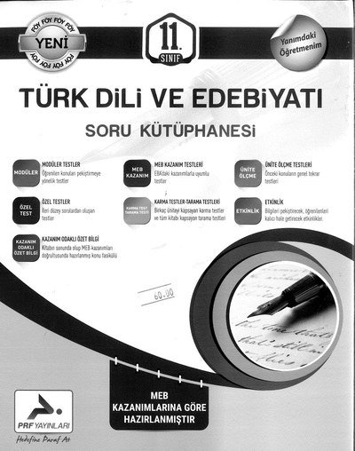 TÜRK DİLİ VE EDEBİYATI SORU KÜTÜPHANESİ