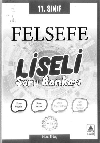 FELSEFE LİSELİ SORU BANKASI Panda Fotokopi & Baskı Merkezi