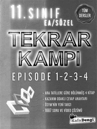 EA/SÖZEL TEKRAR KAMPI EPISODE 1-2-3-4 Panda Fotokopi & Baskı Merkezi