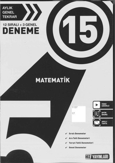 15 MATEMATİK Panda Fotokopi & Baskı Merkezi