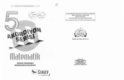 AKORDİYON SERİSİ MATEMATİK Panda Fotokopi & Baskı Merkezi