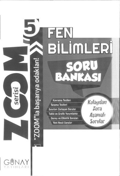 FEN BİLİMLERİ SORU BANKASI Panda Fotokopi & Baskı Merkezi