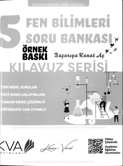 FEN BİLİMLERİ SORU BANKASI Panda Fotokopi & Baskı Merkezi