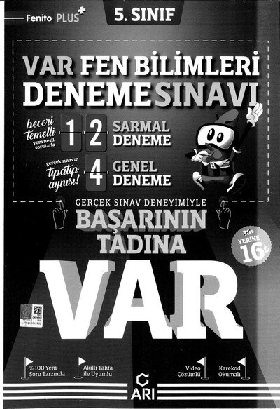VAR FEN BİLİMLERİ DENEME SINAVI
