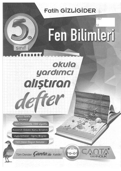 FEN BİLİMLERİ ALIŞTIRAN DEFTER Panda Fotokopi & Baskı Merkezi