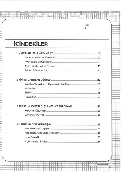 FEN BİLİMLERİ KONU ANLATIM Panda Fotokopi & Baskı Merkezi