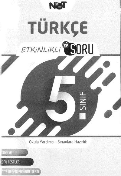 TÜRKÇE ETKİNLİKLİ BİSORU Panda Fotokopi & Baskı Merkezi