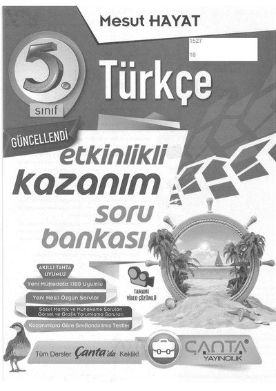 TÜRKÇE ETKİNLİKLİ KAZANIM SORU BANKASI