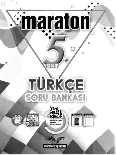 MARATON TÜRKÇE SORU BANKASI