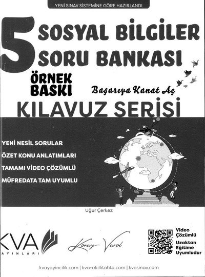 SOSYAL BİLGİLER SORU BANKASI KILAVUZ SERİSİ Panda Fotokopi & Baskı Merkezi